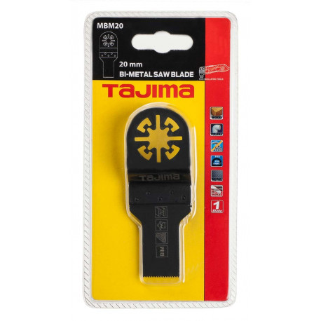 Multitool bimetal saw blade for wood, plastic and metal, flush cut 20mm