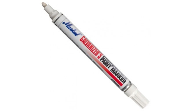 Markal Galvanizer marker, white