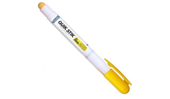 Solid paint marker Markal Quik Stik Paintstik Mini 6mm, yellow