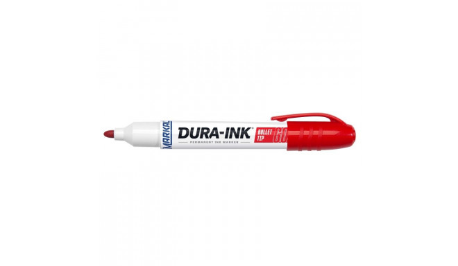 Marķieris uz tintes bāzes MARKAL DURA-INK 60 3 mm , sarkans