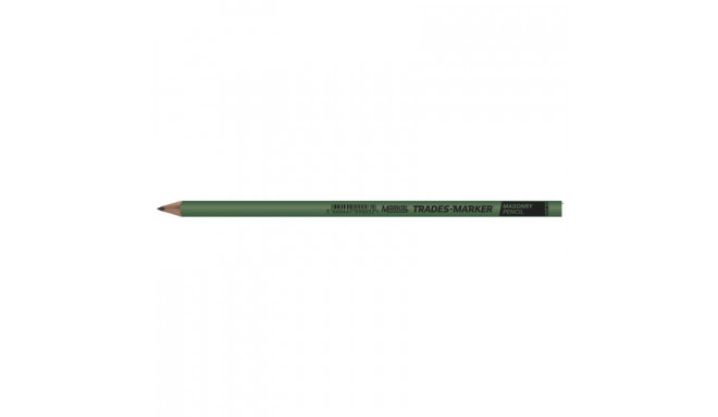 Masonry pencil 30cm Markal, green varnished (12pcs)