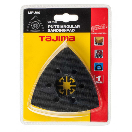 Multitool PU triangular sanding pad for wood and paint, 90mm