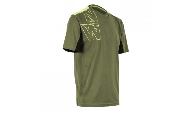 Work Tee-Shirt North Ways Peter 1210, Khaki/Neon yell, size 4XL