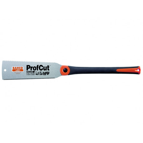 Bahco ProfCut double-edge pull saw – 240mm, Japanese tooth pattern, hardened steel blade