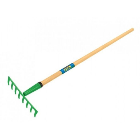 Truper Kids laste reha metallist piidega ja puidust varrega, 102cm