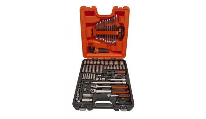 Socket and spanners set 1/4" and 1/2" 103 pcs