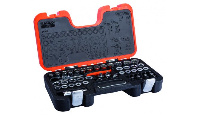 Pass trough Multi-socket set 53pcs