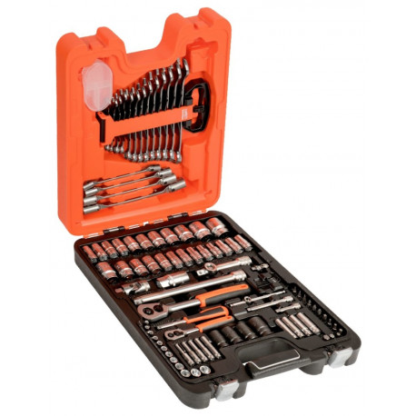 Bahco socket and combination wrench set – 94 pieces, 1/4" and 1/2" drive, high alloy steel, quick-re