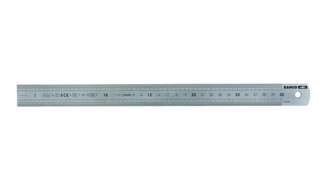 Stainless steel rule 1000x35mm
