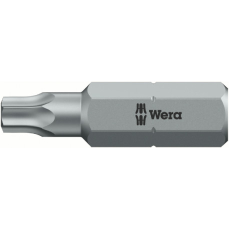 Wera 867/1 TORX otsak – TX 20 × 25 mm, 1/4" kuuskant, karastatud teras