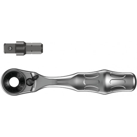 Wera Zyklop Mini Bit Ratchet – 1/4″ Drive, 60 Teeth
