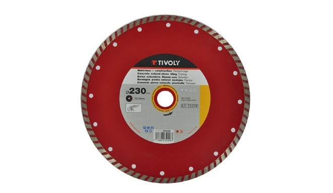 Dimanta disks Tivoly turbo 125x22,2mm