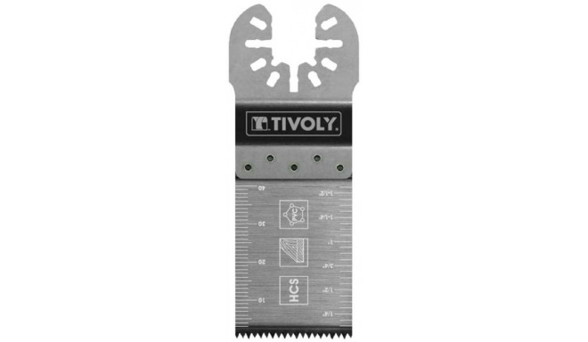 Multitool blade 34x40mm, HCS (hardened teeth), for wood