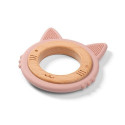Wooden & silicone teether KITTEN 1076/02