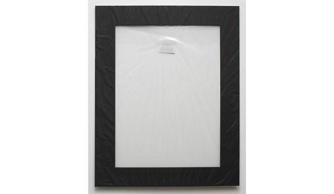 Paspartuu 40x50 (sisemõõt 29x39) must, must siseäär