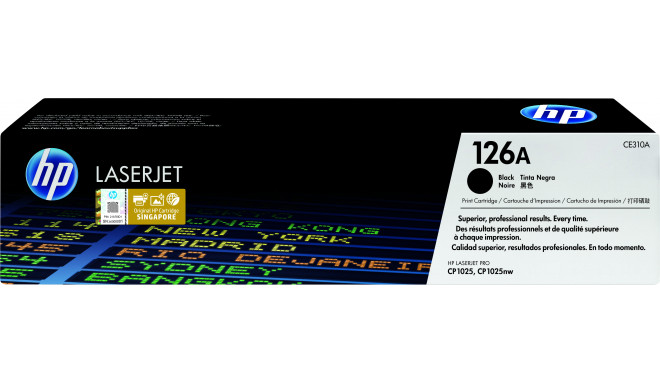 HP tooner CE310A 126A 1200lk LaserJet Pro CP1025, must