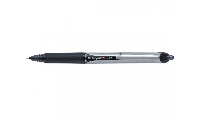 Tindipliiats Pilot Hi-Tecpoint V5 RT ,must, 0,5mm/joon 0,25mm, arhiivipüsiv ISO14145-2