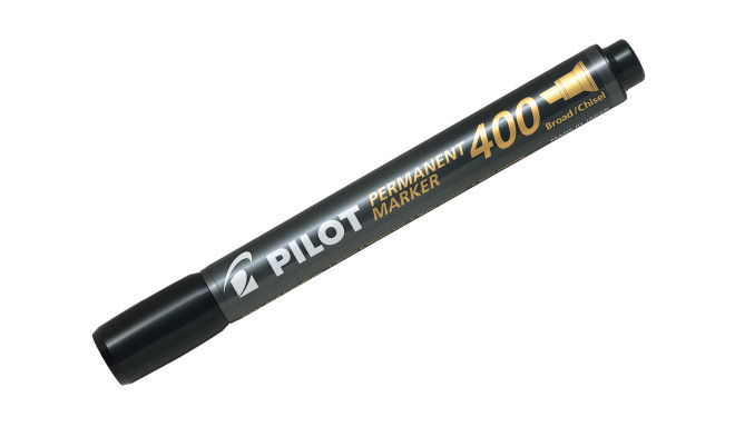 Marker permanent Pilot 400 - FINE 4 mm lõigatud otsaga - must