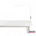 Valgusti SUN-FLEX DESKLITE, valge 102000, integreeritud LED 9W, 1500Lux, 2800-6500K, puutetundlik, p