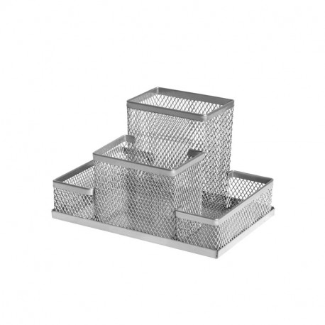 Kirjatarvete alus Forofis, hõbe metall võrk, 15.3x10.3x10cm