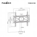 Nedis TVSM2231BK Table mount for TV up to 32-55"