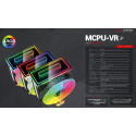 Mars Gaming MCPU-VR CPU Cooler Dual Infinity Mirror ARGB 180W 120mm Кулер для процессора