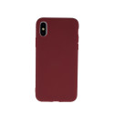 Mocco kaitseümbris Ultra Slim Soft Matte 0.3mm Apple iPhone 11 Pro Max, tumepunane