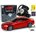 BMW M3 RC Car with steering wheel remote control 1:18