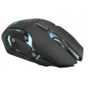 Mars Gaming MMW Wireless Gaming Mouse with Additional Buttons / RGB / 3200 DPI / Black