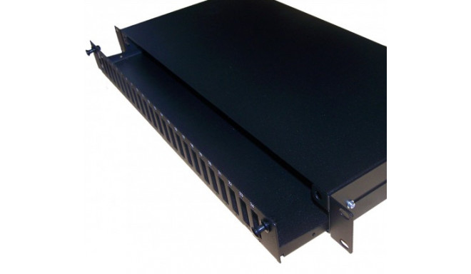 Sliding Panel Black 24 Port (SCD/LCQ) UNLOADED
