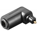 Adapter Toslink (F) - (M), nurgaga