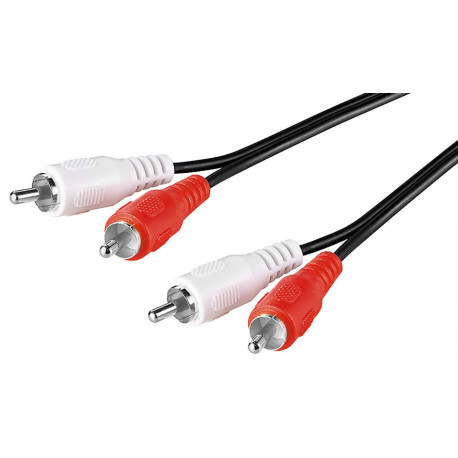 2xRCA-2xRCA cable 0.5m