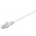 Võrgukaabel Cat5e UTP 0.25m, valge, CCA