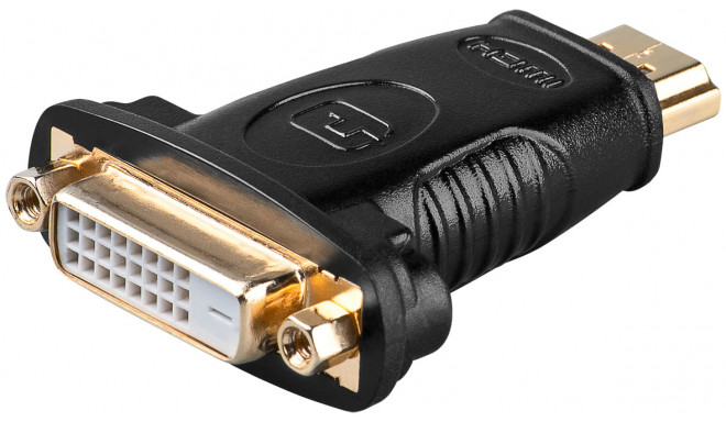 Üleminek HDMI (M) - DVI-D (F), kullatud