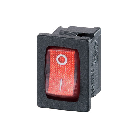TOGGLE SWITCH.10A 1N ON/OFF RED.