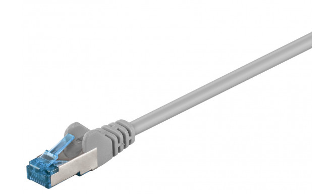 Võrgukaabel Cat6a S/FTP 2.0m, hall, PiMF, LSZH, CU