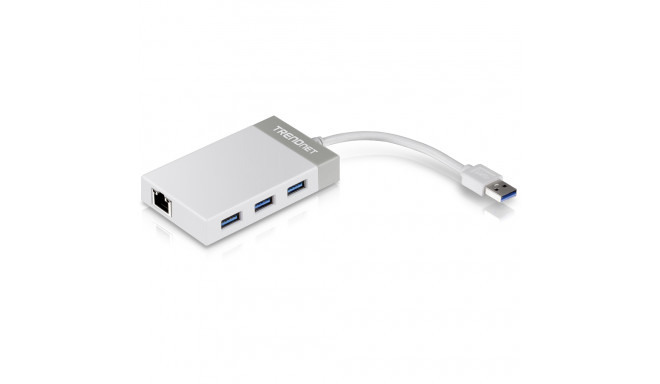 Võrgukaart: USB 3.0, 10/100/1000Mbps +  3xUSB 3.0 HUB