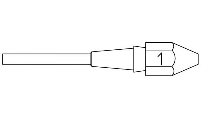 XDSL 1 DESOLDER TIP 1.4X2.5 L=10.5MM