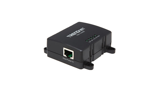 PoE Splitter: 1 x 10/100/1000Mbps, väljund: 5 V (2 A), 9 V (2 A), 12 V (1.5 A)