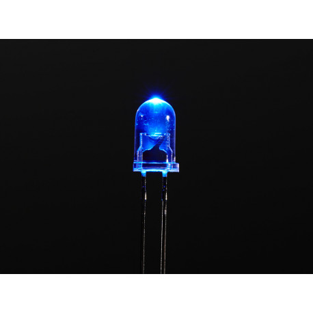 LED 5mm, sinine, super kirgas