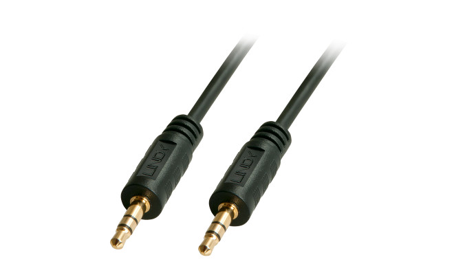 3.5mm stereo plug - 3.5mm stereo plug, 0.25m