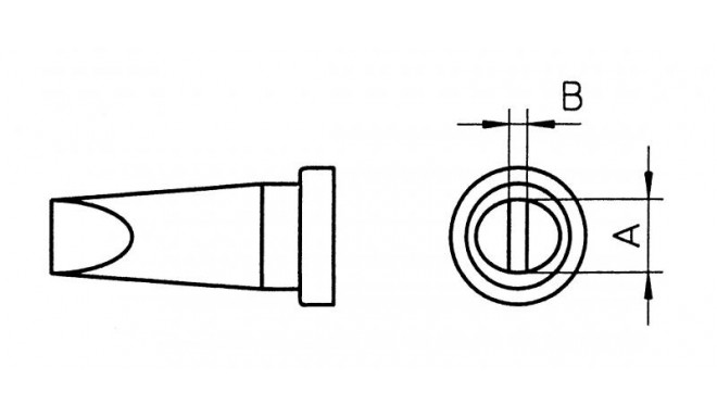 Kolviots LT-C  lapik 3,2x0,8mm WSP80,WP80,FE75