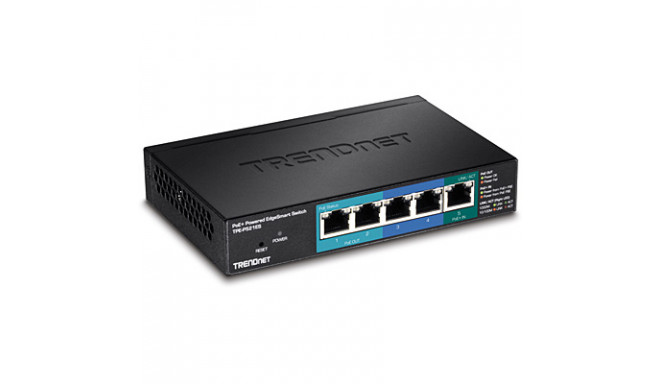 PoE Switch: 1 x PoE+ 2xPoE, 2 x 10/100/1000Mbps LAN, PoE toitega, EdgeSmart