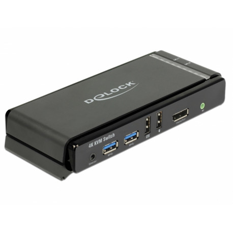 Delock DisplayPort 1.2 KVM Switch 4K 60 Hz with USB 3.0 and Audio