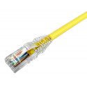 Võrgukaabel Cat6 UTP 0.5m, kollane LSZH