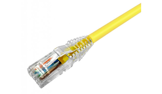 NPC RJ45 Patch Cord, category 6, U/UTP, LSZH, Yellow