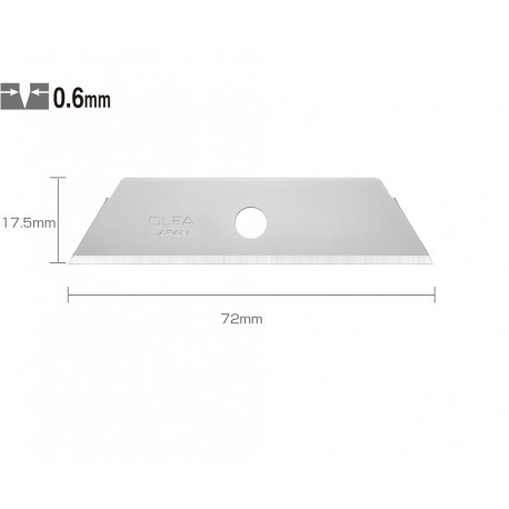 OLFA SKB-2/5B knife blades, 5pcs