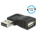 Adapter USB 2.0 A (M) Easy - USB - A (F) nurgaga parem/vasak