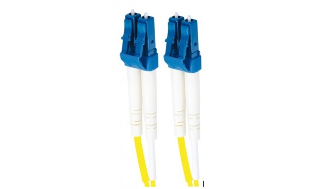Enhanced LC - LC G.652D YELLOW LSZH 2F 2.0mm ZDPX 7.5M