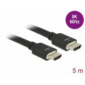 HDMI kaabel 5.0m, High Speed, 8K@60Hz, 5K@120Hz, 4K@240Hz, eARC, Dynamic HDR, Dolby Vision
